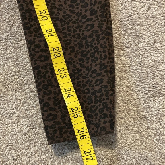 LOFT Leopard Print Ponte Leggings S - Picture 7 of 9